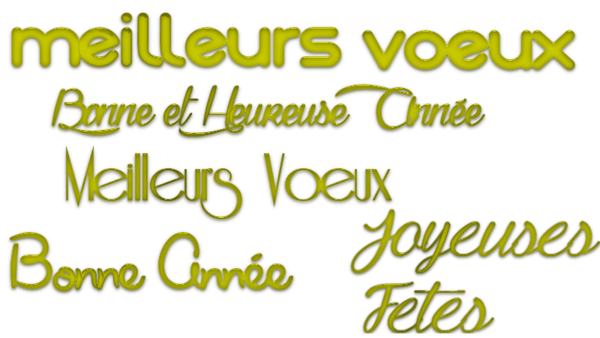 message texte en vert
