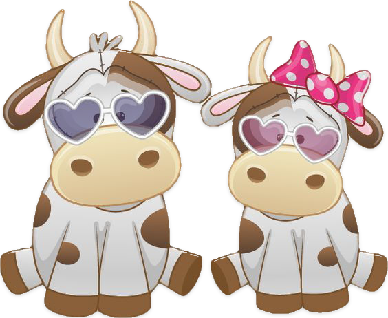 duos de vaches